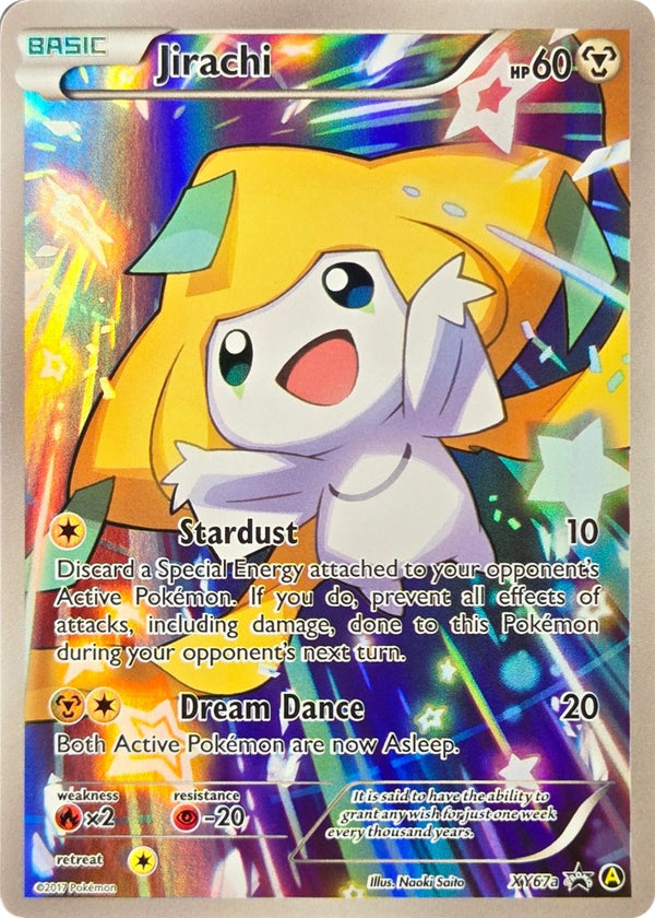 Jirachi - XY67a - XY Black Star Promos Alternate Art Promo Holo (Lightly Played)